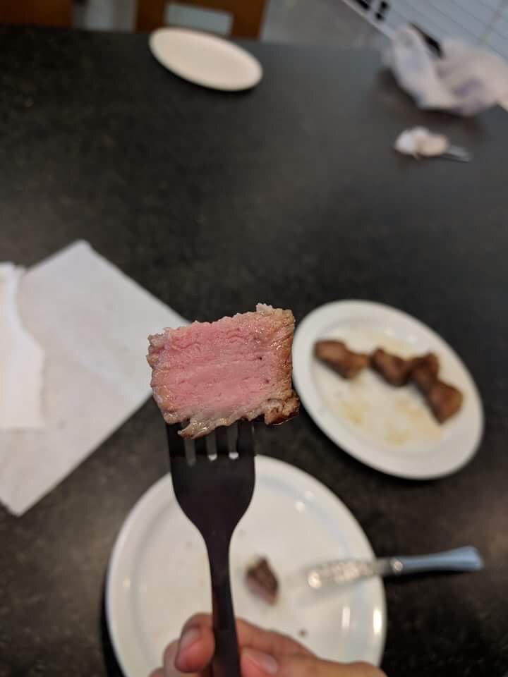 steak crosssection